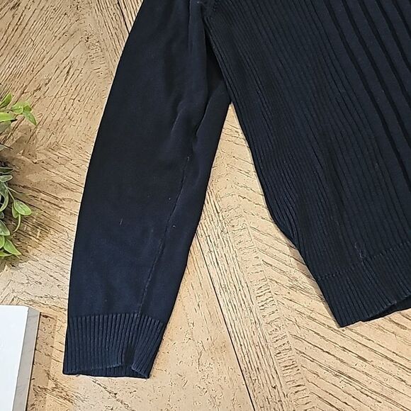 INC black cotton pullover sweater size XXL - Picture 2 of 11